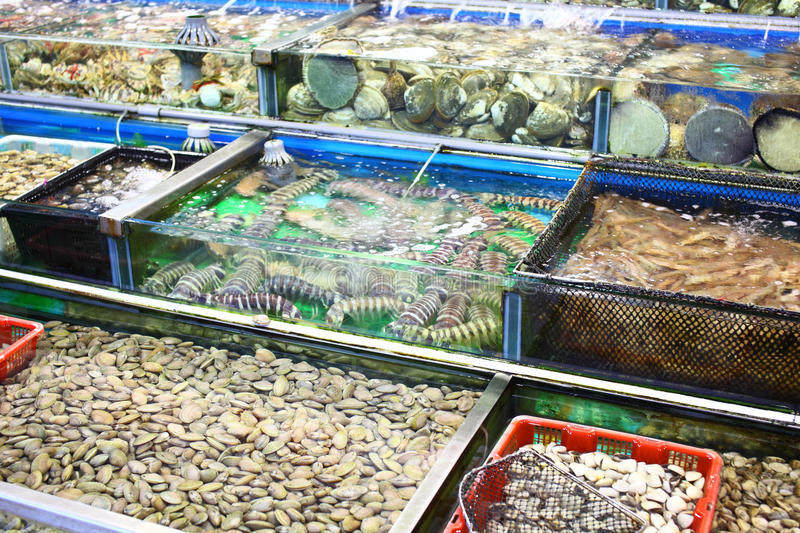 Рыбный рынок в Гонконге